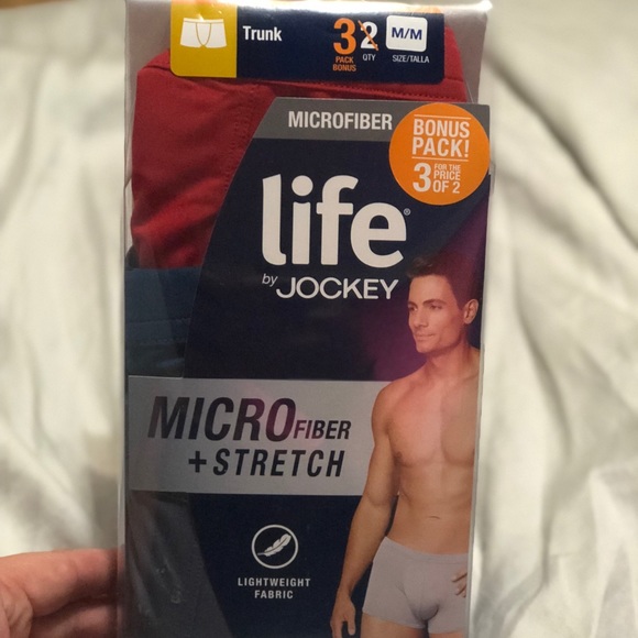 jockey mens trunks